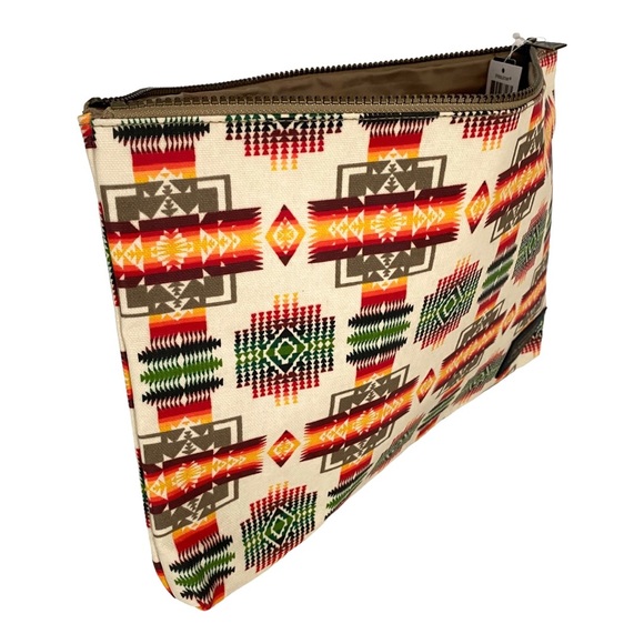 Pendleton Chief Joseph Canvas Big Zip Pouch. - Picture 12 of 14